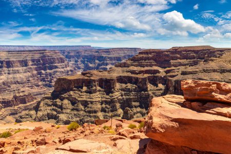 Photo for Guano Point at Grand Canyon West Rim in a sunny day, USA - Royalty Free Image