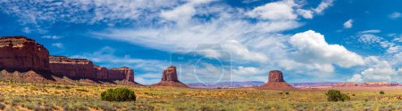 Photo for Panorama of Monument Valley a sunny day, Arizona, USA - Royalty Free Image
