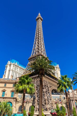 Photo for LAS VEGAS, USA - MARCH 29, 2020: Paris Las Vegas hotel and casino in Las Vegas, Nevada, USA - Royalty Free Image