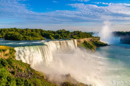 Photo for View of American falls at Niagara falls, USA, from the American Side - Royalty Free Image
