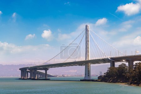 Foto de New Bay Bridge en San Francisco, California, EE.UU. - Imagen libre de derechos