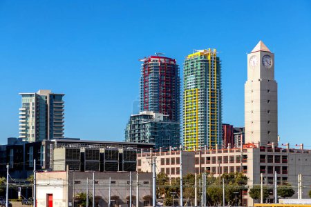Téléchargez les photos : Vue panoramique de San Diego, Californie, USA - en image libre de droit