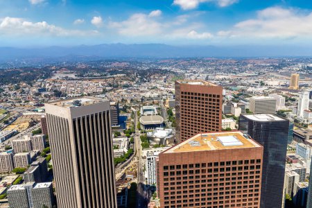 Téléchargez les photos : Vue panoramique du centre-ville de Los Angeles, Californie, États-Unis - en image libre de droit