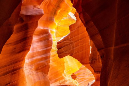 Photo for Antelope Canyon in a sunny day, Page, Arizona, USA - Royalty Free Image