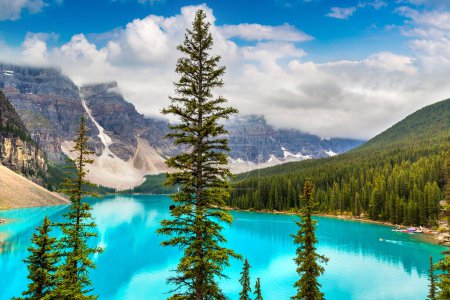 Photo for Panoramic view of Lake Moraine, Banff National Park Of Canada - Royalty Free Image