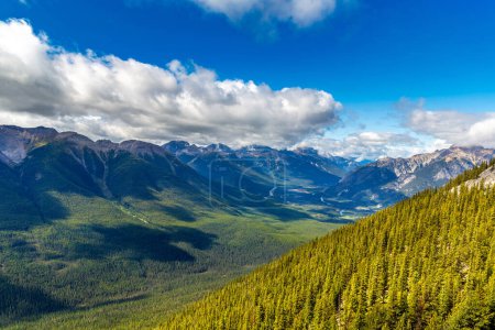 Photo for Panoramic aerial view of  Bow Valley in Banff national park, Canadian Rockies - Royalty Free Image