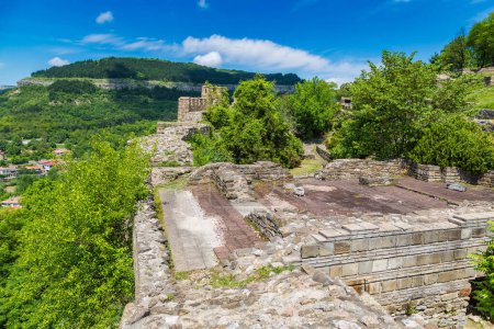Photo for Tsarevets Fortress in Veliko Tarnovo in a beautiful summer day, Bulgaria - Royalty Free Image