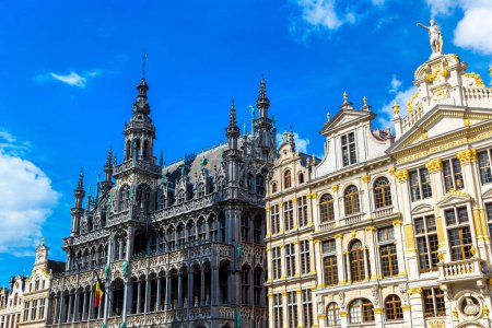 Photo for The Grand Place in Brussels in a beautiful summer day, Belgium - Royalty Free Image