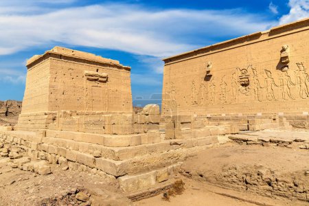 Photo for Dendera temple in a sunny day, Luxor, Egypt - Royalty Free Image