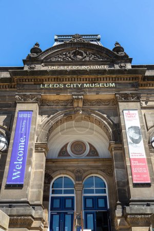Photo for LEEDS, UK - JUNE 16, 2022: Leeds City Museum in a sunny summer day in Leeds, West Yorkshire, UK - Royalty Free Image
