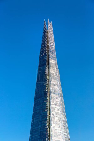Photo for LONDON, UK - JUNE 17, 2022: The Shard skyscraper at sunset in London, UK - Royalty Free Image