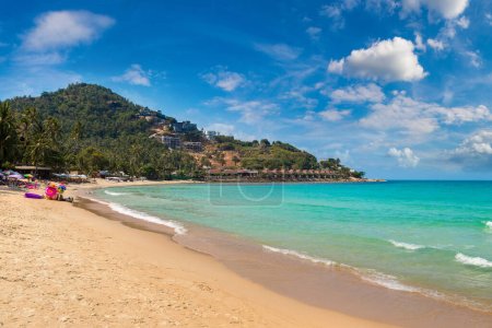 Foto de Playa Chaweng Noi Hermosa playa tropical en la isla de Samui, Tailandia - Imagen libre de derechos
