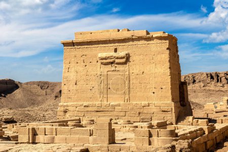 Photo for Dendera temple in a sunny day, Luxor, Egypt - Royalty Free Image