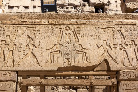 Photo for Luxor Temple in a sunny day, Luxor, Egypt - Royalty Free Image
