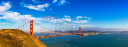 Téléchargez les photos : Panorama du Golden Gate Bridge à San Francisco, Californie, USA - en image libre de droit