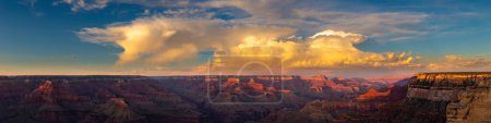 Photo for Panorama of Grand Canyon National Park at sunset, Arizona, USA - Royalty Free Image