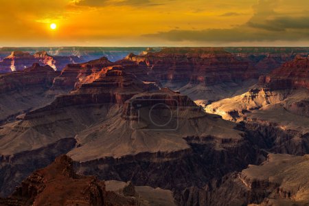 Téléchargez les photos : Parc national du Grand Canyon au coucher du soleil, Arizona, États-Unis - en image libre de droit