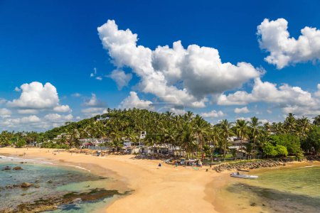 Photo for Mirissa tropical Beach in a sunny day in Sri Lanka - Royalty Free Image