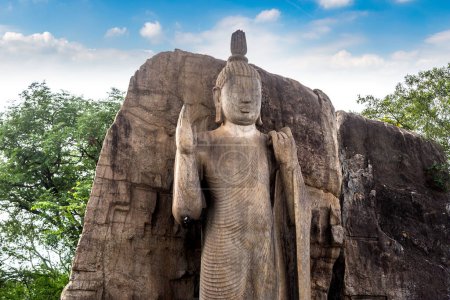 Photo for Buddha Statue in Avukana temple (Aukana temple) in Sri Lanka - Royalty Free Image