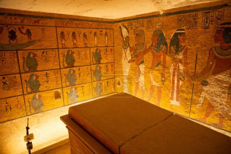 Photo for Tomb of pharaoh Tutankhamun in Valley of the Kings, Luxor, Egypt - Royalty Free Image