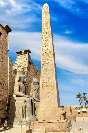 Photo for Luxor Temple in a sunny day, Luxor, Egypt - Royalty Free Image