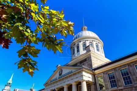 Marche Bonsecours in Montreal in a sunny day, Quebec, Canada
