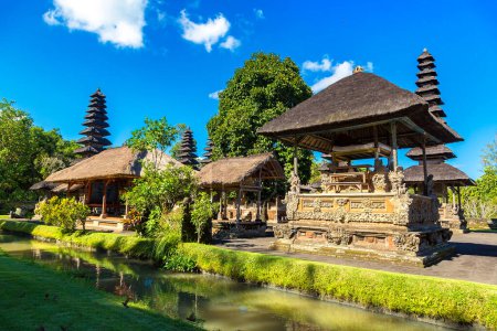 Taman Ayun Temple on Bali, Indonesia in a sunny day