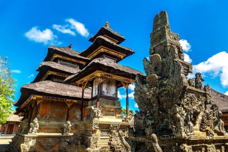 Photo for Pura Desa Batuan temple in Bali, Indonesia in a sunny day - Royalty Free Image