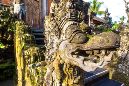 Photo for Saraswati temple in Ubud on Bali, Indonesia in a sunny day - Royalty Free Image