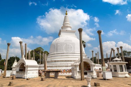 Photo for Thuparamaya dagoba (stupa) in a summer day, Sri Lanka - Royalty Free Image