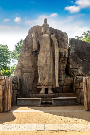 Photo for Buddha Statue in Avukana temple (Aukana temple) in Sri Lanka - Royalty Free Image