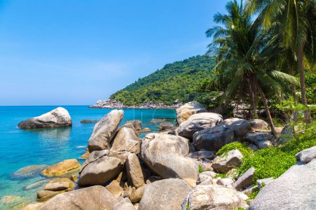 Photo for Beautiful Ao Hin Wong beach at Koh Tao island, Thailand - Royalty Free Image