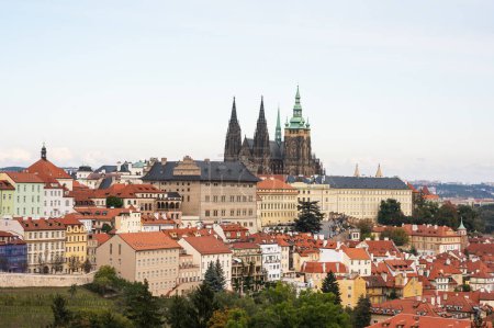 Téléchargez les photos : Cathédrale Saint-Vitus point de repère Prague histoire architecture - en image libre de droit