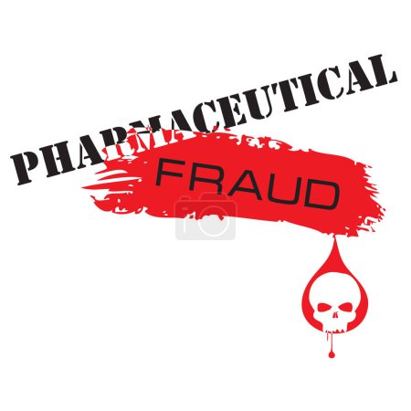 Téléchargez les illustrations : The deadly business of counterfeit medicines - Pharmaceutical Fraud - en licence libre de droit