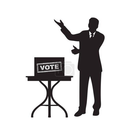 Téléchargez les illustrations : La démocratie repose sur des élections libres - en licence libre de droit