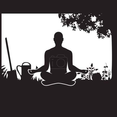 Improving well-being and strengthening health - Garden Meditation