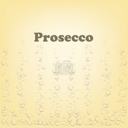 Affiche pour boisson faible en alcool Prosecco