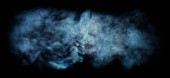 Abstract smoke cloud isolated on black Poster #645211934