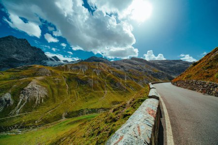 Photo for Road in the mountains, Swiss Alps - Royalty Free Image