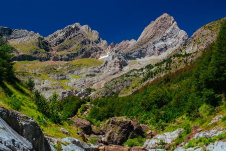 Photo for Picturesque landscape of the Pyrenees Mountains in summer - Royalty Free Image