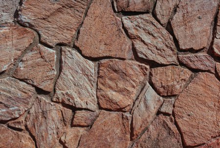 Foto de Fondo o textura de pared de piedra natural - Imagen libre de derechos
