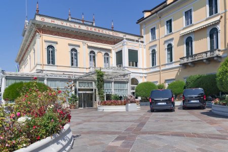 Photo for ITALY, BELLAGIO, COMO LAKE, 26, AUGUST, 2023: Grand Hotel Villa Serbelloni is a historic luxury hotel located in Bellagio on Lake Como in Lombardy. Italy. - Royalty Free Image