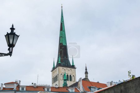 Photo for Holy spirit church tower, Tallinn. - Royalty Free Image