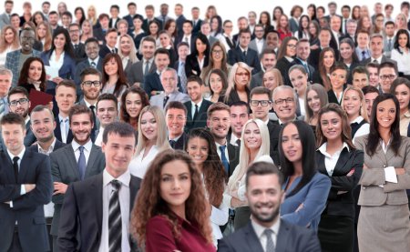 Photo for Collage of a group of people portrait smiling - Royalty Free Image