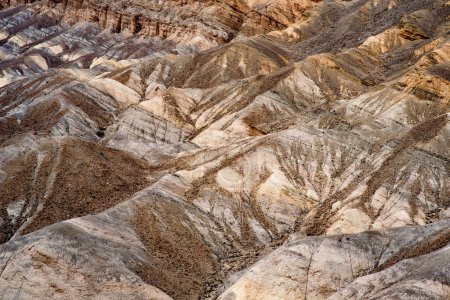 Téléchargez les photos : Stunning view of famous Zabriskie Point in Death Valley National Park, California, USA. Exploring the American Southwest. - en image libre de droit