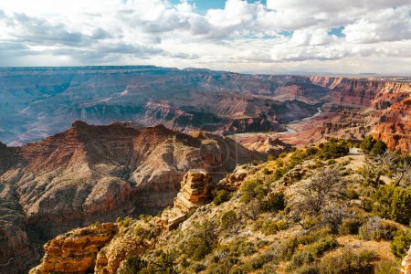 Téléchargez les photos : Beautiful landscape of Grand Canyon National Park, Arizona, USA. Exploring the American Southwest. - en image libre de droit