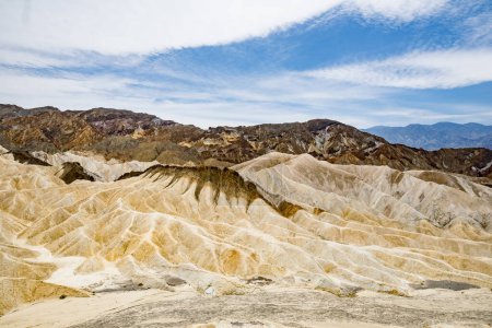 Photo for Stunning view of famous Zabriskie Point in Death Valley National Park, California, USA. Exploring the American Southwest. - Royalty Free Image