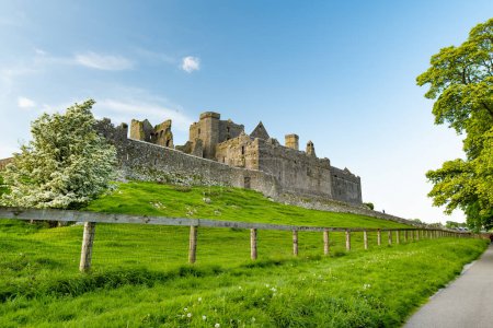 The Rock of Cashel, also known as Cashel of the Kings and St. Patrick's Rock, a historic site located at Cashel, County Tipperary. One of the most famous tourist attractions in Ireland.