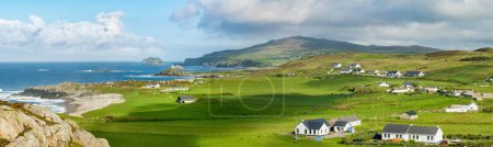 Photo for Portmor or Kitters Beach, Malin Head, Ireland's northernmost point, famous Wild Atlantic Way, spectacular coastal route. Wonders of nature. Numerous Discovery Points. Co. Donegal - Royalty Free Image