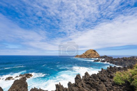 Photo for Madeira island landscape places Porto Moniz - Royalty Free Image